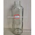 500ml straight side mineral water glass bottle beverage glass bottle with screw plastic cap